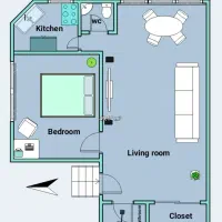 home office نزدیک شریعتی و صیاد 45متر همکف|فروش دفتر کار، اتاق اداری، مطب|تهران, خواجه نظام الملک|دیوار
