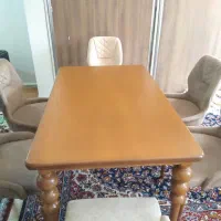 میز نهارخوری ۶نفره|میز و صندلی غذاخوری|مهاجران, |دیوار
