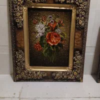 دو عدد تابلو فرش دستباف