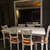 میز ناهارخوری ۸ نفره مشابه نو