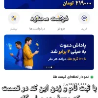 حراج ۲۰ میلی گرم طلای رایگان معادل ۲۲۰هزار تومن