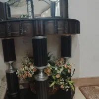 آینه با کنسول و شمعدان|بوفه، ویترین، کنسول|رشت, رشتیان|دیوار