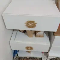 میز آرایش با دو تا دراور(پاتختی)