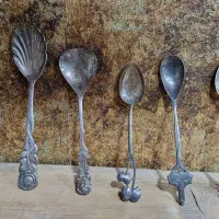 قاشق های انتیک و مخصوص کلکسیون|کلکسیون اشیاء عتیقه|آبادان, |دیوار