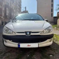 پژو ۲۰۶ سفید مدل ۹۷ بیرنگ سلامت