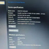 لب تاپ i5 نسل7|رایانه همراه|اصفهان, ورزشگاه نقش جهان|دیوار