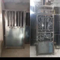 درب حیاط حیاطی کیت کتی مدرن انباری باغی|مصالح و تجهیزات ساختمان|بومهن, |دیوار