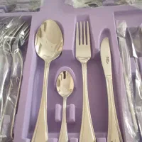 سرویس قاشق و چنگال ناب استیل