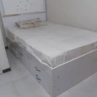 با سلام دو عدد تخت باکس دار با تشک|تخت و سرویس خواب|تهران, جیحون|دیوار