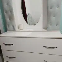 دراور سه کشو با میز کناری