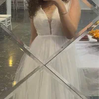 لباس سفید عقد یا نامزدی