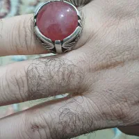 انگشتر فیروزه دو مهر علی زنجان دست ساز قدیمی|جواهرات|الوند, |دیوار