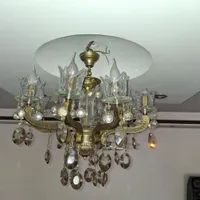 ۲ عدد لوستر جفت ۸ شاخه و ۵ شاخه|لوستر و چراغ آویز|تهران, شوش|دیوار