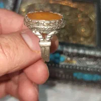 انگشتر یاقوت زرد اصل