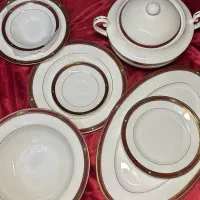 ظروف سرو و پذیرایی بن چاینای اصلی آکبند bone china