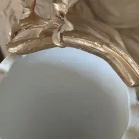 گلدان پلی استر ، رنگ سفید ، دکوری|صنایع دستی و سایر لوازم تزئینی|میاندوآب, |دیوار