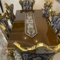 سرویس مبل و ناهارخوری سلطنتی|مبلمان خانگی و میز عسلی|اندیشه, اندیشه فاز ۳|دیوار