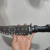 چاقو خنج.ری 30 سانتی با غلاف چرمی|کوهنوردی و کمپینگ|قم, باغ پنبه|دیوار