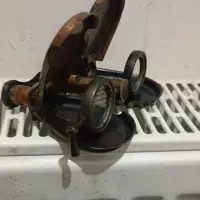 دوربین آنتیک. تسبیح. و نقره. تخته نرد