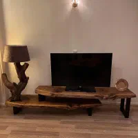 میز های tv تمام چوب و چوب و فلز مدرن|میز تلویزیون|تهران, بریانک|دیوار