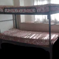 تخت دو طبقه اهنی ۱۰تومن بدون تشک