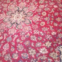 فرش۱۲متری دستبافت کارکرده کاشان لاکی