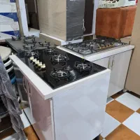 اجاق گاز صفحه ای همراه با کابینت هر دو نو|اجاق گاز و لوازم برقی پخت‌وپز|مسجد سلیمان, |دیوار
