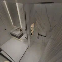 اجرای سرامیک کف و بدنه نمای