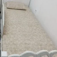 تخت یک نفره چوبی. طرح  جدید