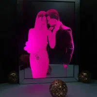 شبخواب آینه ای دیواری/کادو/چراغ خواب/آباژور رومیزی