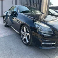 بنز SLK 350 ۲۰۱۲ کوپه کروک گذر موقت فول مشکی|خودرو سواری و وانت|لاهیجان, شیخ زاهد|دیوار