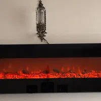 شومینه دیواری سه بعدی