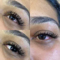 اکستنشن مژه لیفت و لمینت مژه کف سابی پا