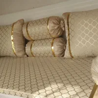 ست های شاه نشین با کیفیت بی نظیر|رختخواب، بالش، پتو|گرگان, |دیوار