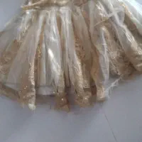 لباس مجلسی دخترانه برای ۲ تا ۴ سال  قیمتش ۴۶۰