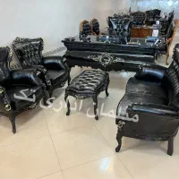 مبلمان اداری دفتری سلطنتی ساینا/مشکی پتینه|دفتر کار|چهاردانگه (تهران), |دیوار