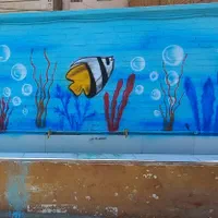 دیوار نویسی ، زیبا سازی شهری (نقاشی،طراحی)|خدمات پیشه و مهارت|گلستان (تهران), |دیوار