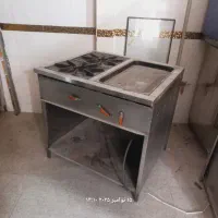 گریل روغنی اجاق دوشعله فر پیتزا درحد نو|کافیشاپ و رستوران|نسیمشهر, |دیوار