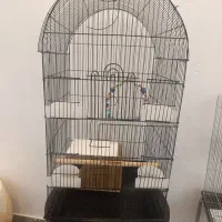 قفس پرنده مدل خورشیدی