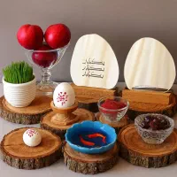 سفره هفت سین چوبی