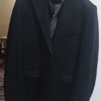کت وشلوار سورمه ای