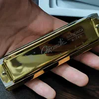 ساز دهنی کروماتیک‌ ده سوراخ طلایی sawn 1040