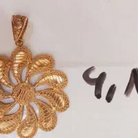 مدال طلا خوش وزن و بدون نگین