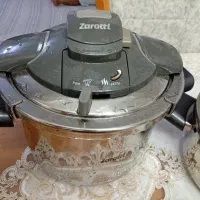 زودپز 9و6نفرهZarotti دوقلو  استیل