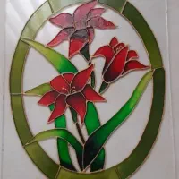 نقاشی روی شیشه