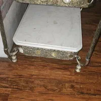 میز  برنجی دوطبقه