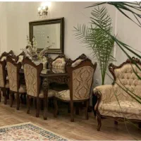 مبل ومیز ناهار خوری کلاسیک