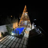 اجاره کلبه سویسی استخر روباز چهارفصل|اجارهٔ کوتاه‌مدت ویلا و باغ|نور, |دیوار