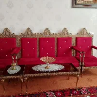 مبلمان سلطنتی ۷ نفره آلیاژ همراه با جلو مبل