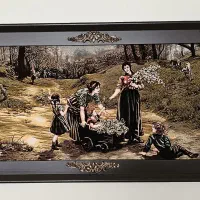 تابلو فرش ۱۲۰۰ شانه